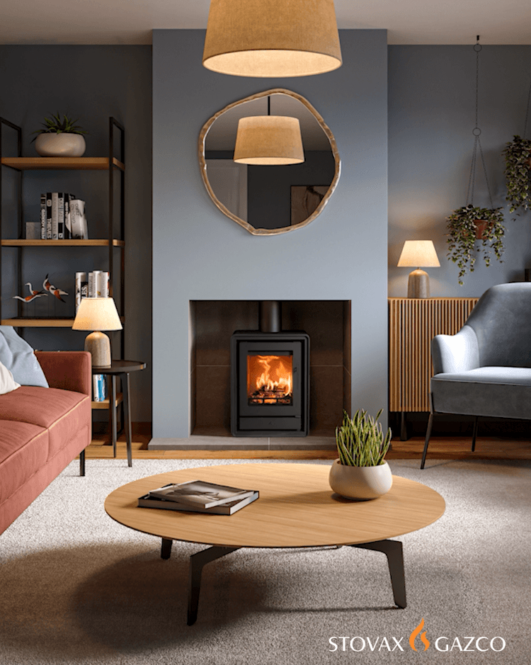 Poêle à bois Stovax Riva2 40 Freestanding